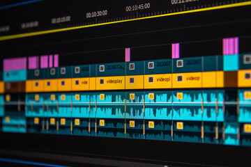 Video Editing Timeline