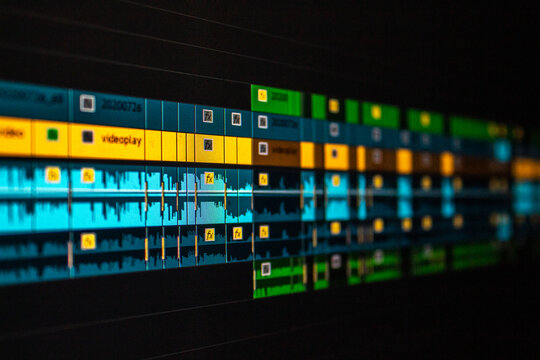 Video Editing Timeline