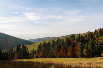 autumn in the mountains