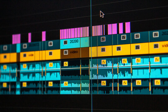 Video Editing Timeline
