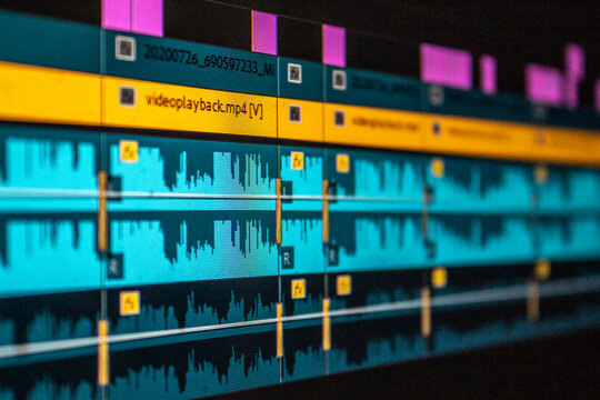 Video Editing Timeline