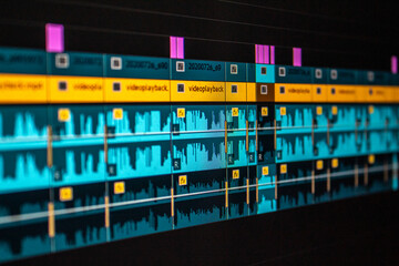 Video Editing Timeline