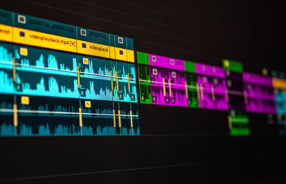 Video Editing Timeline