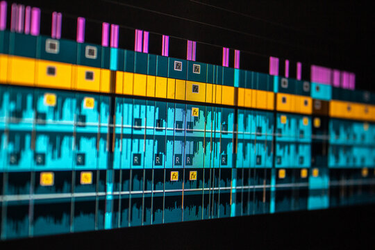 Video Editing Timeline