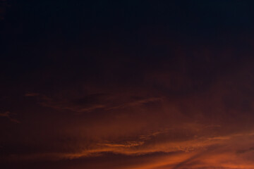 beautiful colors and patterns in the sky