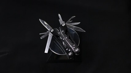 Close up of a standard multi tool
