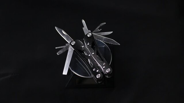 Close up of a standard multi tool
