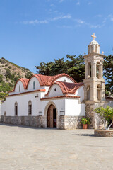 Fototapeta na wymiar Skiadi Monastery in Rhodes, Greece