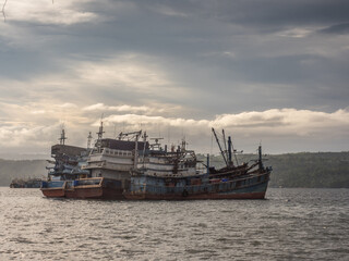 Ship wrecks, Indonesia