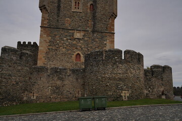 Castle of Braganza, historical city of Portugal. Europe