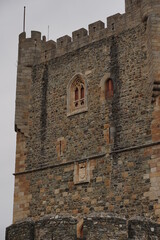 Castle of Braganza, historical city of Portugal. Europe
