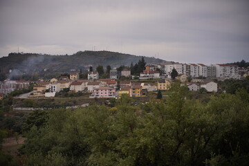 Fototapeta na wymiar View of Braganza, historical city of Portugal