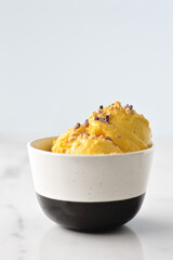 Vegan Banana Mango Icecream