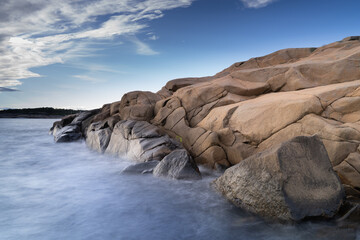 Rezerwat przyrody Mærrapanna w Norwegii w okolicy miejscowości Gressvik w Norwegii w Skandynawi