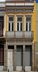 Ancient facade, downtown Rio de Janeiro