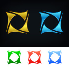 Abstract Business Logo template, Vector illustration