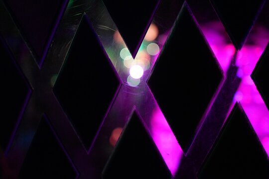 abstract mirrored purple background