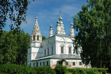 Fototapeta na wymiar Spaso-Preobrazhensky Monastery, Veliky Ustyug, Russia