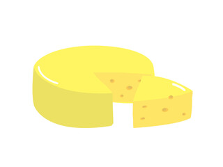 ホールチーズのイラスト素材