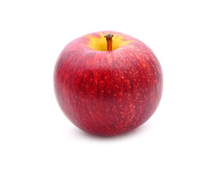 Organic Gala Apples isolated on white background