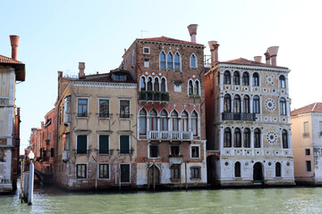 Fototapeta na wymiar Venedig: Dariuspalast, Palazzo Dario