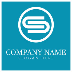 Business corporate S letter logo