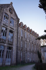 Buildings in Caldas da Rainha, city of Portugal. Europa