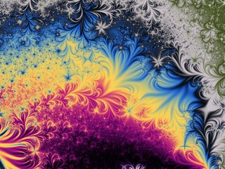 Beautiful fractal. Computer generated image. Fractal background.  Abstract spirals. Beautiful background for greetings card, flyers, invitation, posters, brochure, banners, calendar.