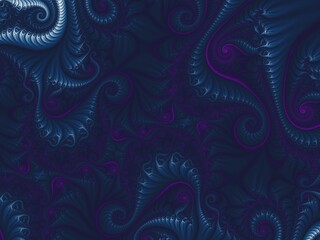 Beautiful fractal. Computer generated image. Fractal background.  Abstract spirals. Beautiful background for greetings card, flyers, invitation, posters, brochure, banners, calendar.