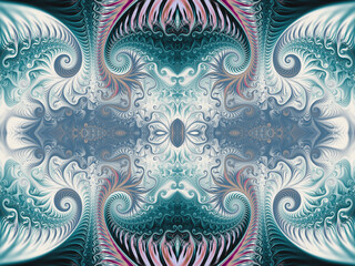 Beautiful fractal. Computer generated image. Fractal background.  Abstract spirals. Beautiful background for greetings card, flyers, invitation, posters, brochure, banners, calendar.