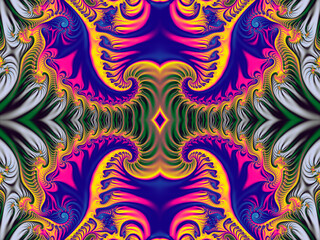 Beautiful fractal. Computer generated image. Fractal background.  Abstract spirals. Beautiful background for greetings card, flyers, invitation, posters, brochure, banners, calendar.