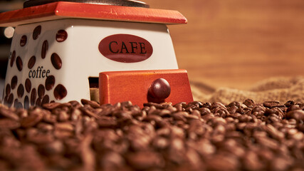 medium roast coffee beans, Images with Copy Space