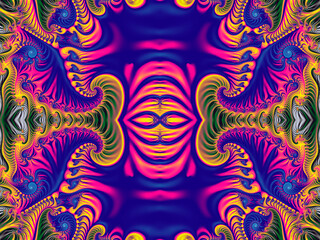 Beautiful fractal. Computer generated image. Fractal background.  Abstract spirals. Beautiful background for greetings card, flyers, invitation, posters, brochure, banners, calendar.