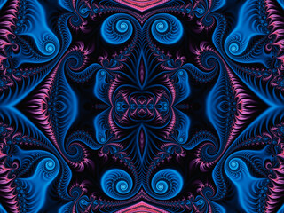 Beautiful fractal. Computer generated image. Fractal background.  Abstract spirals. Beautiful background for greetings card, flyers, invitation, posters, brochure, banners, calendar.