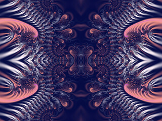 Beautiful fractal. Computer generated image. Fractal background.  Abstract spirals. Beautiful background for greetings card, flyers, invitation, posters, brochure, banners, calendar.