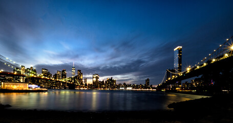 Fototapeta premium Brooklyn Bridge Panorama