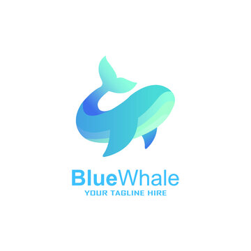 blue whale gradient logo