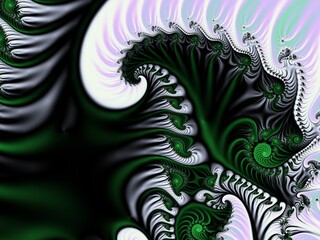 Beautiful fractal. Computer generated image. Fractal background.  Abstract spirals. Beautiful background for greetings card, flyers, invitation, posters, brochure, banners, calendar.