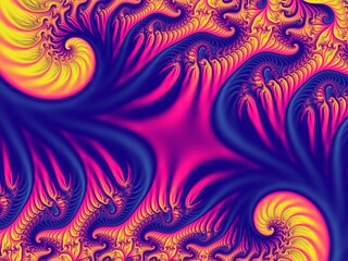 Beautiful fractal. Computer generated image. Fractal background. Abstract spirals. Beautiful background for greetings card, flyers, invitation, posters, brochure, banners, calendar.