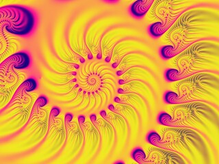 Beautiful fractal. Computer generated image. Fractal background. Abstract spirals. Beautiful background for greetings card, flyers, invitation, posters, brochure, banners, calendar.