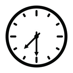 wall clock vector