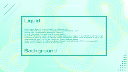 Liquid 3d wave background. Liquid 3d fluid shape backgroud. Modern landing page design. Solid colors 3d abstration. Beautiful background for greetings card, flyers, invitation, posters, brochure.