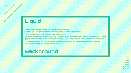 Liquid 3d wave background. Liquid 3d fluid shape backgroud. Modern landing page design. Solid colors 3d abstration. Beautiful background for greetings card, flyers, invitation, posters, brochure.