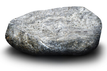 stones white background, Clipping path