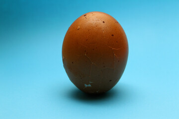 Macro of chicken egg texture