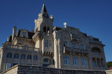 Naklejka premium Cascais, beautiful coastal city in Portugal near of Lisbon. Europe