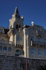 Obraz premium Cascais, beautiful coastal city in Portugal near of Lisbon. Europe