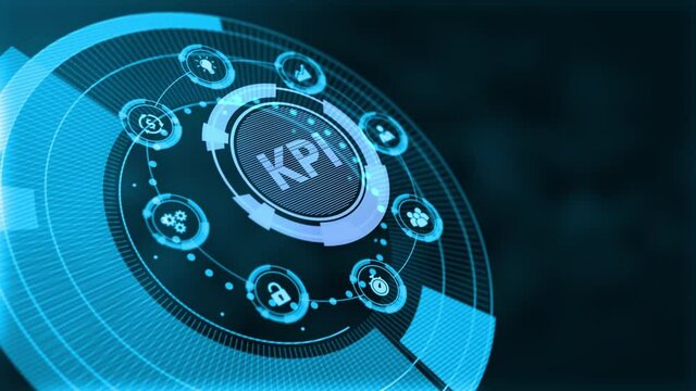 KPI Key Performance Indicator for Business Concept. Business, Technology, Internet and network concept.