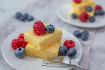 home made vanilla pudding pie