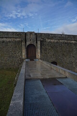 Obraz premium Fortress in Chaves, historical city of Portugal. Europe